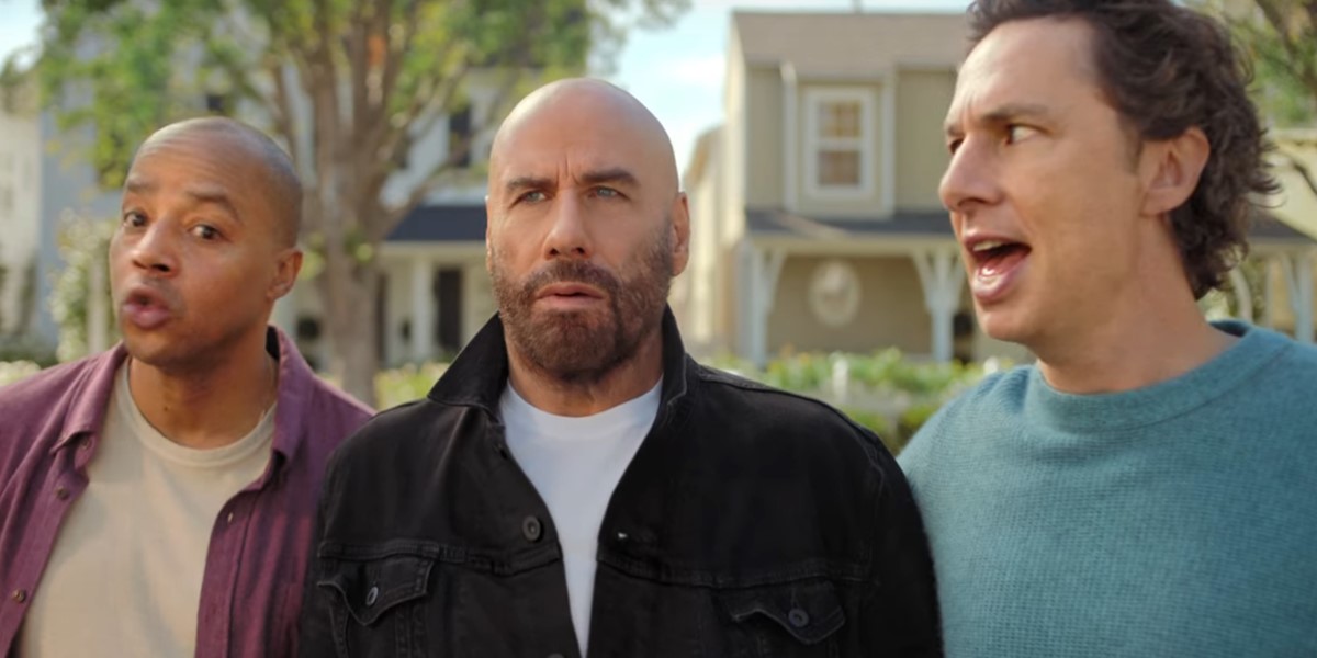 Zach Braff E Donald Faison Star Di Scrubs Insieme A John Travolta Nello Spot Di T Mobile Per 